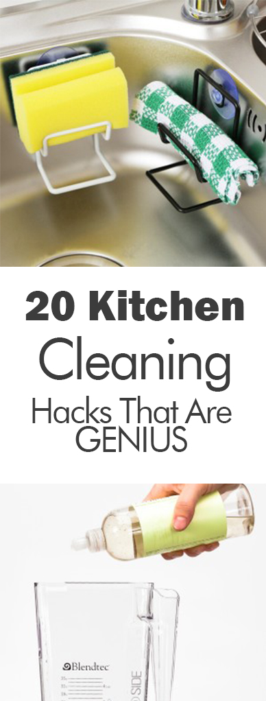 20 Kitchen  Cleaning Hacks  that are GENIUS 101  Days of 