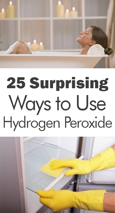 Hydrogen peroxide, uses for hydrogen peroxide, unique hydrogen peroxide uses, cleaning, cleaning hacks, bathroom cleaning tips.
