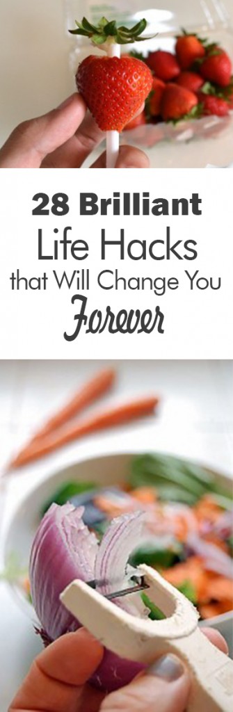 28 Brilliant Life Hacks That Will Change You Forever | 101 Days Of ...