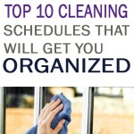 Top 10 Cleaning Schedules that will Get You Organized