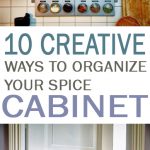 Spice cabinet, how to organize your spice cabinet, kitchen organization, organized kitchen, popular pin, kitchen, dream kitchen.
