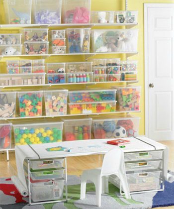 13 Genius Ways to FINALLY Organize Kid Clutter11