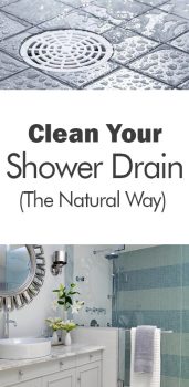 Clean Your Shower Drain (The Natural Way) | 101 Days of Organization