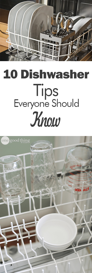 10 Dishwasher Tips Everyone Should Know | 101 Days of Organization