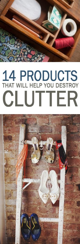 14 Products That Will Help You Destroy Clutter| How to Get A Clutter Free House, Clutter Free Living, Declutter Your Home, How to Declutter Your Home, Cleaning, Clean Home, Cleaning and Organization, Organize Your Home, Home Organization