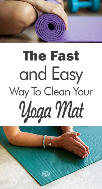 The Fast and Easy Way To Clean Your Yoga Mat| How to Clean Your Yoga Mat, Yoga Mat Cleaning, Fast Ways to Clean Your Yoga Mat, Cleaning, Cleaning Hacks, Cleaning Tips and Tricks, Cleaning 101