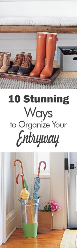 How to Organize Your Entryway, Organized Entryway, Organized Home, Easy Organization Tips, Organization Hacks, Organization 101, Popular Pin 