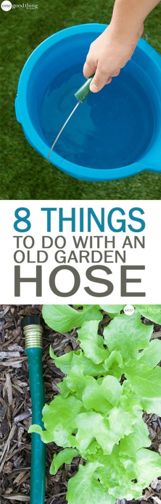 8 Things to Do With an Old Garden Hose - 101 Days of Organization| Uses for Garden Hoses, How to Recycle Garden Hoses, Gardening, Gardening Tips, Gardening Tricks, Upcycling Projects, Home Recycling Projects, Garden, Gardening Tips and Tricks. #Garden #RepurposeProject #Gardening #GardenHose