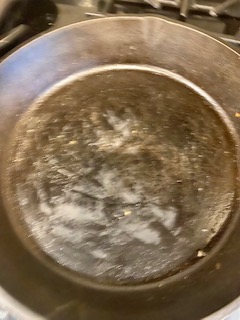 Dirty Cast Iron Pan
