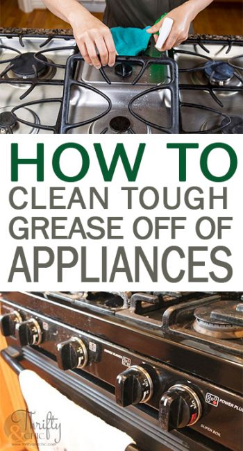 How to Clean Tough Grease Off of Appliances| Cleaning, Cleaning Tips and Tricks, Home Cleaning Tips and Tricks, Kitchen Cleaning, Appliance Cleaning Tips and Tricks, Home Cleaning Tips #HomeCleaning #KitchenCleaning #KitchenCleaningTips
