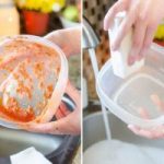Clean Stained Plasticware-Easily! - 101 Days of Organization| Cleaning, Cleaning Hacks, Plasticware Cleaning Hacks, How to Clean Your Plasticware, Popular Pin #CleaningHacks #CleanHome