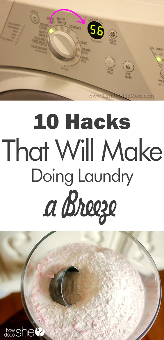 10 Hacks That Will Make Doing Laundry a Breeze| Laundry, Laundry Hacks, Laundry Tips and Tricks, Easy Laundry Hacks, Simple Laundry DIYs, DIY Home, Cleaning, Cleaning TIps and Tricks, Easy Cleaning Hacks, DIY Cleaning #Laundry #Cleaning #LaundryHacks