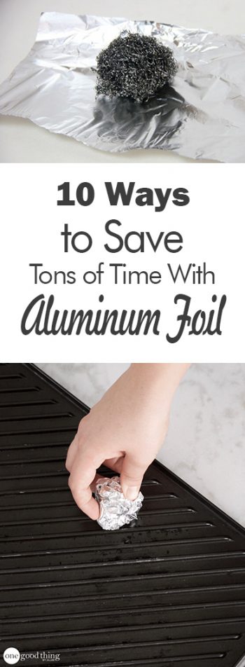 10 Ways to Save Tons of Time With Aluminum Foil - 101 Days of Organization| Aluminum Foil, Aluminum Foil Hacks, Uses for Aluminum Foil, Home, Home Hacks, Hacks for the Home, Time Saving Hacks #AluminumFoil #SaveTime 