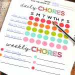 Don't miss these printable chore charts perfect for kids!| Printable Chore Charts, Chore Charts for Kids, Printables, Free Printables, Kid Stuff, Kids, Chores for Kids #Printables #PrintablesforKids