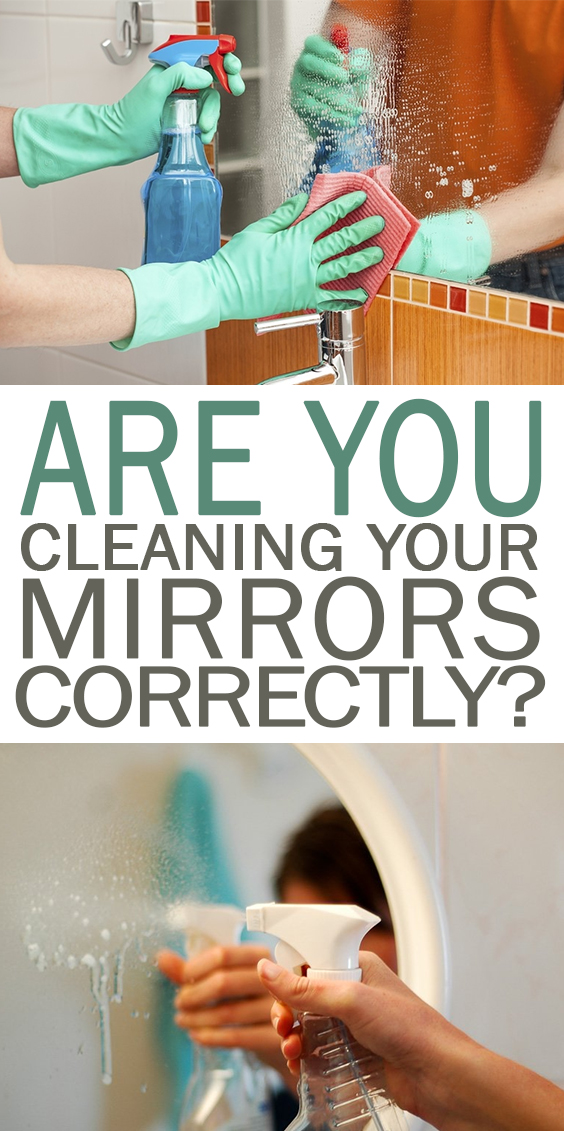 Cleaning Mirrors Correctly