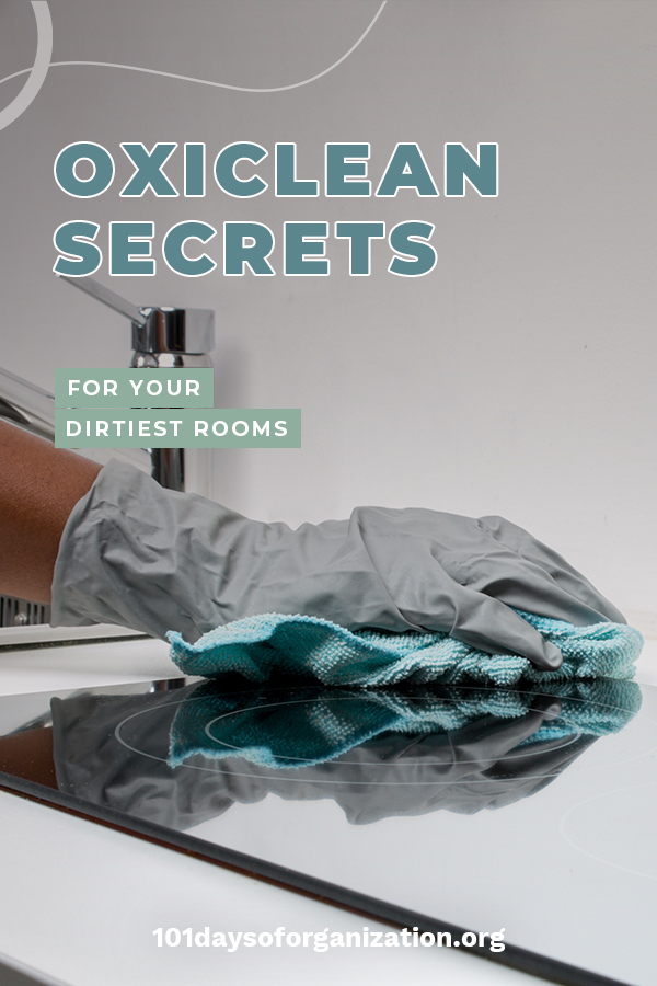 When it comes to cleaning, knowing a few hacks doesn't hurt. Try These OxiClean Hacks for laundry, carpet and more. Read the post to learn how to use these hacks. #OxiCleanHacks #cleaninghacks #cleaningtips #101daysoforganizationblog