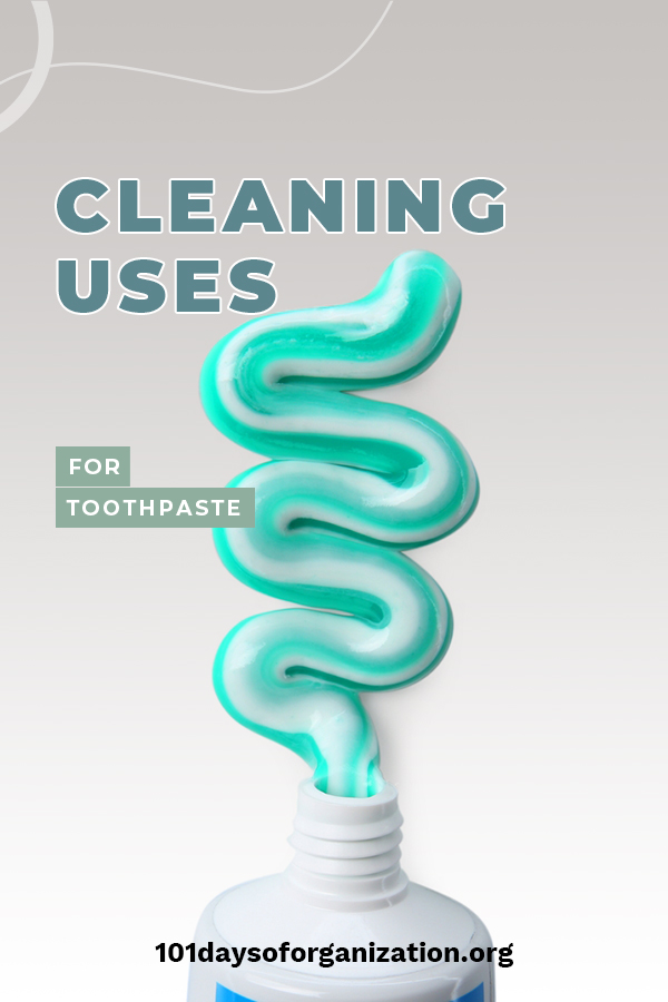 We all know that toothpaste cleans our teeth, but did you know it is also great for cleaning other things? Yep, that's right! While your teeth may be white, there are other things that could benefit from the paste as well. Getting curious? Keep reading to see why toothpaste isn't just for teeth. #cleaningtips #cleaningwithtoothpaste 