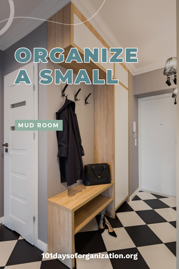 A mud room is all about having a place to keep things organized. But if you have a small mud room it isn't always easy because space is an issue. However, that doesn't mean it can't stay organized and we will show you how with these 8 items to organize a small mud room. Learn tips and tricks to making the small space feel larger. Keep reading to learn what the 8 items are. #mudroomorganization #organizationtips