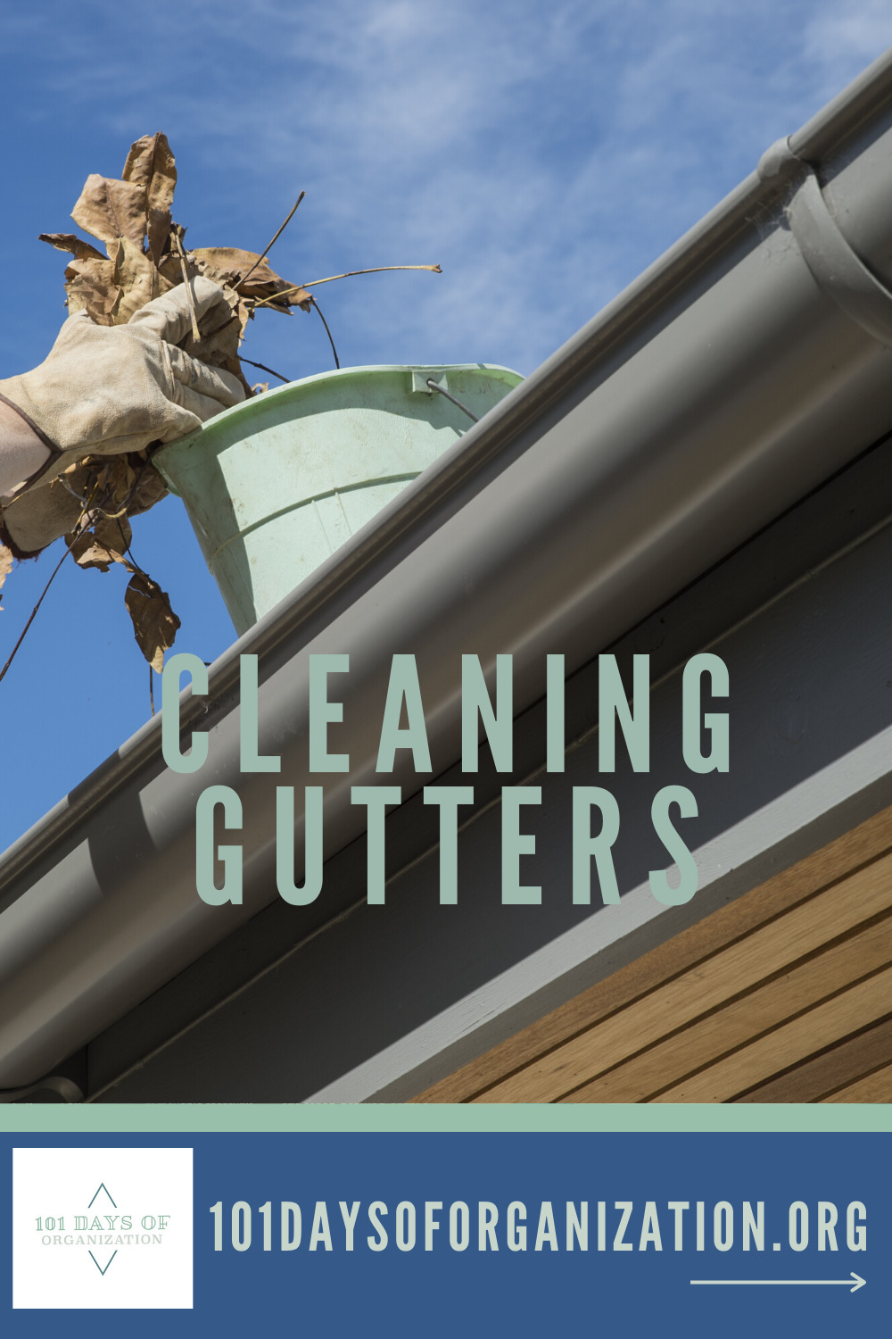 Cleaning gutters is one of those home maintenance tasks many dread, but I am not sure why. Let me show you the easy way to clean your gutters and keep your house safe from water damage. #cleaninggutters #howtocleangutters #homemaintenance