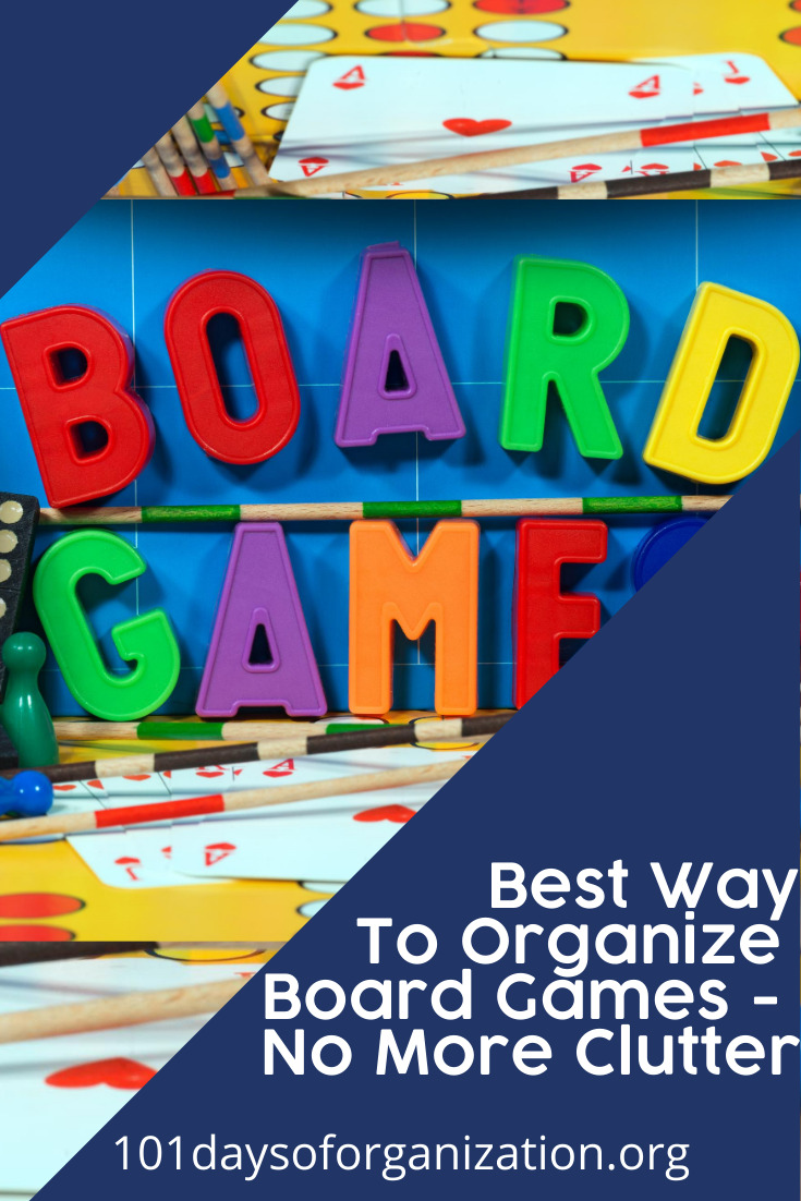 Do you love board games? I must admit, I am a gamer. But, what I don't love is finding a place to store and organize them. But, I now have a few ideas that have made a huge difference for me and they will for you as well. Keep reading to learn more. #organization #storagesolutions #101daysoforganizationblog