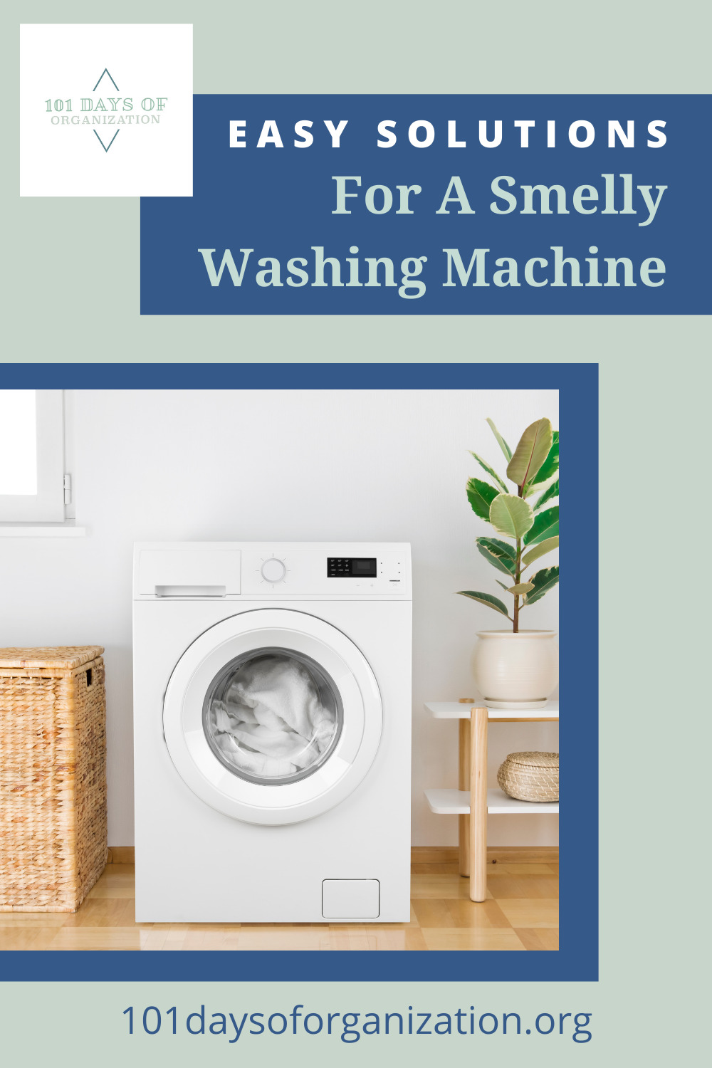 101daysoforganization.org is your destination for all things organization and cleaning. Find ideas and tips to help you clean even the trickiest spots. Learn how you can finally get rid of that funky smell coming from inside your washer!