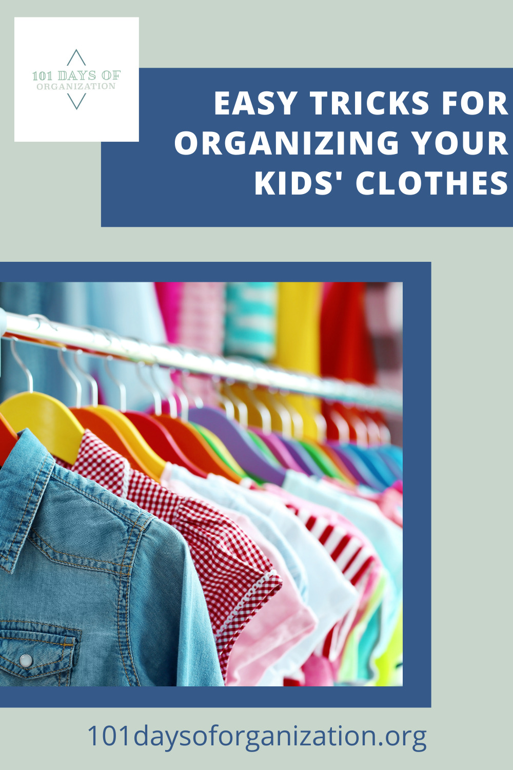 101daysoforganization.org has all the best ideas for cleaning up the sticky messes in your life! Find easy ways to get your home more organized than ever before! Get started with these super easy kid clothing organization ideas!